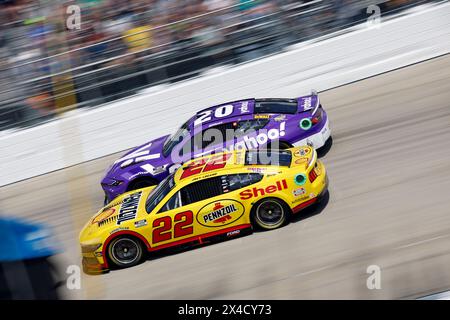 Dover, de, États-Unis. 28 avril 2024. Joey Logano court pour le WÃ¼rth 400 à Douvres, DE, États-Unis. (Crédit image : © Stephen A. Arce action Sports Ph/ASP) USAGE ÉDITORIAL SEULEMENT! Non destiné à UN USAGE commercial ! Banque D'Images