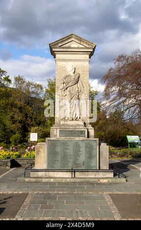 Le mémorial de guerre à Keswick, Cumbria, Royaume-Uni Banque D'Images