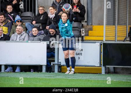 Megan Campell, footballeuse professionnelle London City Lionesses et internationale de la République d'Irlande Banque D'Images