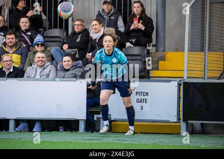 Megan Campell, footballeuse professionnelle London City Lionesses et internationale de la République d'Irlande Banque D'Images