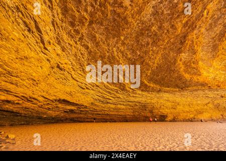 États-Unis, Arizona, parc national du Grand Canyon. Redwall Cavern dans Marble Canyon. Banque D'Images