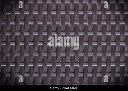 texture de motif de tissage en plastique de mur et fond 1 Banque D'Images