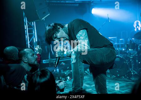 Concert de Dead Like Juliet Live au Legend Club, Milan, Italie 2 mai 2024 © Giorgia de Dato Banque D'Images