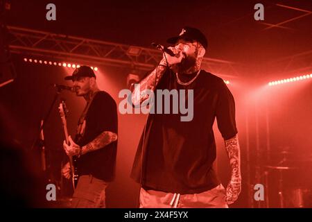 Concert Deez Nuts Live au Legend Club, Milan, Italie 2 mai 2024 © Giorgia de Dato Banque D'Images