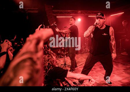 Stick to Your Guns Live concert au Legend Club, Milan, Italie 2 mai 2024 © Giorgia de Dato Banque D'Images