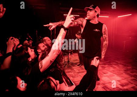 Stick to Your Guns Live concert au Legend Club, Milan, Italie 2 mai 2024 © Giorgia de Dato Banque D'Images