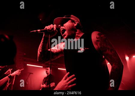 Stick to Your Guns Live concert au Legend Club, Milan, Italie 2 mai 2024 © Giorgia de Dato Banque D'Images