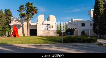 Fundacio Joan Miro, Musée Miro am Montjuic à Barcelone, Espagne Barcelone Katalonien Spanien *** Fundacio Joan Miro, Musée Miro à Montjuic à BARC Banque D'Images