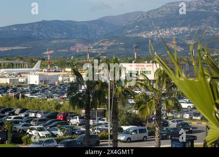 International Cargo Center, Tirana International Airport Nënë Tereza, Mother Theresa Rinas Airport, Tirana, Albanie Banque D'Images