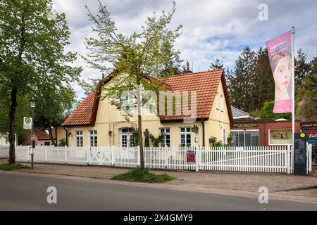 La Modersohn-House, la maison résidentielle du couple d'artistes Paula et Otto Modersohn, aujourd'hui un musée, Worpswede. Basse-Saxe, Allemagne. das Moders Banque D'Images