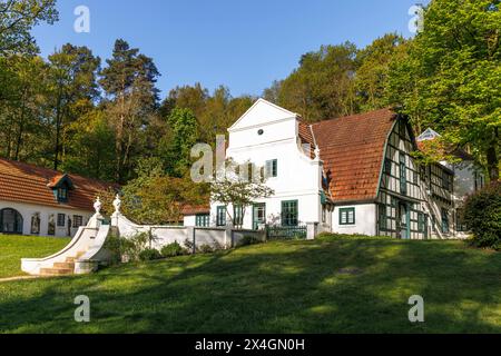 Le Barkenhoff à Worpswede, basse-Saxe, Allemagne. Le Barkenhoff a été acheté en 1895 par l'artiste Heinrich Vogeler et a été converti en an Banque D'Images