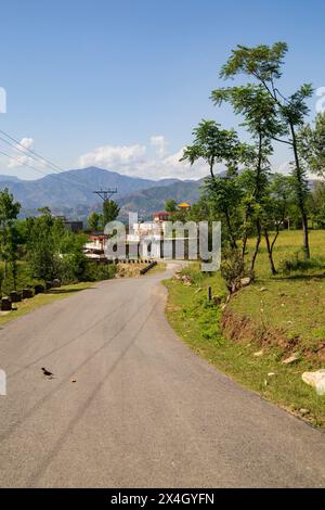 Beau village de Mian City Mingora Swat, Pakistan. Banque D'Images