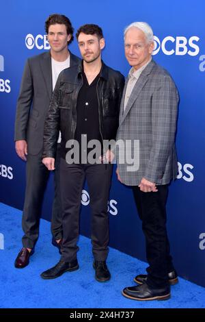 Austin Stowell, Sean Harmon und Mark Harmon BEI der CBS Fall Schedule Celebration dans den Paramount Studios. Los Angeles, 02.05.2024 *** Austin Stowell, Sean Harmon et Mark Harmon à la CBS Fall Schedule Celebration au Paramount Studios Los Angeles, 02 05 2024 Foto:xD.xStarbuckx/xFuturexImagex cbs 4646 Banque D'Images