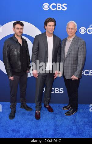 Austin Stowell, Sean Harmon und Mark Harmon BEI der CBS Fall Schedule Celebration dans den Paramount Studios. Los Angeles, 02.05.2024 Banque D'Images