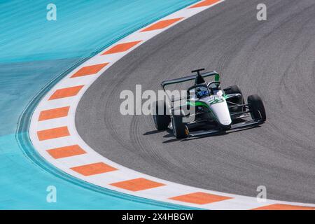 Miami, Etats-Unis. 03 mai 2024. Lors de la 2ème manche du Championnat F1 Academy 2024 du 3 au 5 mai 2024 sur l'Autodrome international de Miami, à Miami, États-Unis d'Amérique - photo Eric Alonso/DPPI crédit : DPPI Media/Alamy Live News Banque D'Images