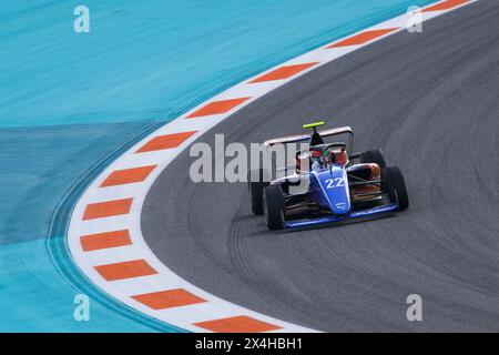 Miami, Etats-Unis. 03 mai 2024. Lors de la 2ème manche du Championnat F1 Academy 2024 du 3 au 5 mai 2024 sur l'Autodrome international de Miami, à Miami, États-Unis d'Amérique - photo Eric Alonso/DPPI crédit : DPPI Media/Alamy Live News Banque D'Images