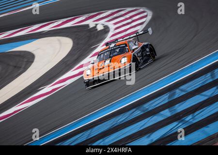 Lors de la 2ème manche des European le Mans Series 2024 sur le circuit Paul Ricard du 3 au 5 mai 2024 au Castellet, France - photo Marc de Mattia/DPPI crédit : DPPI Media/Alamy Live News Banque D'Images