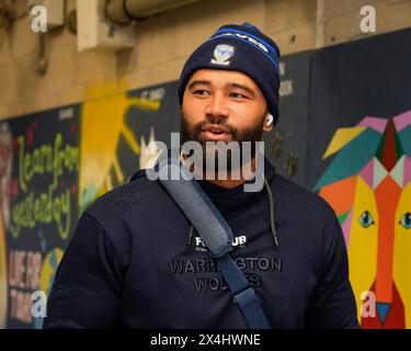 Warrington, Royaume-Uni. 31 août 2023. Zane Musgrove de Warrington Wolves arrive au stade avant le match de la Betfred Super League Round 10 Warrington Wolves vs Hull FC au stade Halliwell Jones, Warrington, Royaume-Uni, le 3 mai 2024 (photo par Steve Flynn/News images) à Warrington, Royaume-Uni le 31/08/2023. (Photo par Steve Flynn/News images/SIPA USA) crédit : SIPA USA/Alamy Live News Banque D'Images