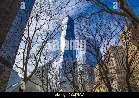 One World Trade Center, New York City Banque D'Images