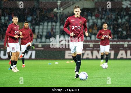 Torino, Italie. 03 mai 2024. FC Torino'sSanabria lors du match de football Serie A entre Turin et Bologne au stade Olympique Grande Torino, Italie du Nord - vendredi 03 mai, 2024. Sport - Soccer . (Photo de Spada/LaPresse) crédit : LaPresse/Alamy Live News Banque D'Images