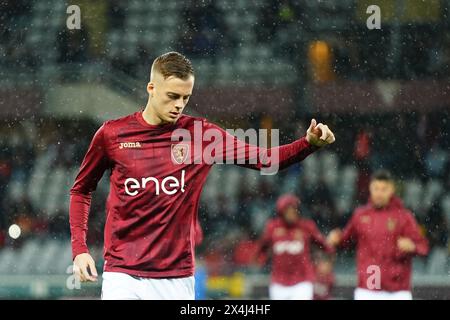 Torino, Italie. 03 mai 2024. FC Torino'sSanabria lors du match de football Serie A entre Turin et Bologne au stade Olympique Grande Torino, Italie du Nord - vendredi 03 mai, 2024. Sport - Soccer . (Photo de Spada/LaPresse) crédit : LaPresse/Alamy Live News Banque D'Images