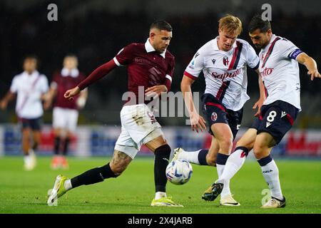 Torino, Italie. 03 mai 2024. sanabria de turin lors du match de football Serie A entre Turin et Bologne au stade Olympique Grande Torino, Italie du Nord - vendredi 03 mai, 2024. Sport - Soccer . (Photo de Spada/LaPresse) crédit : LaPresse/Alamy Live News Banque D'Images