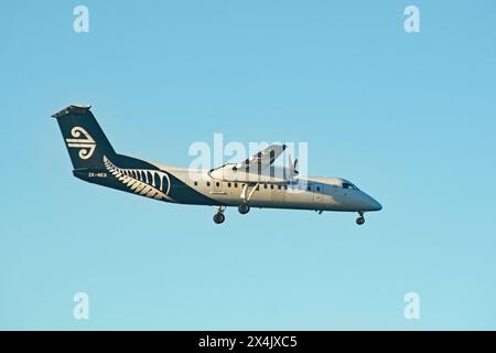 Compagnies aériennes et avions de Nouvelle-Zélande Banque D'Images