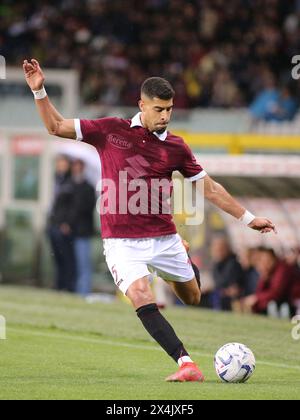 Turin, Italie. 03 mai 2024. Adam Masina (Torino FC) lors du Torino FC vs Bologna FC, match de football italien Serie A à Turin, Italie, 03 mai 2024 crédit : Agence photo indépendante/Alamy Live News Banque D'Images