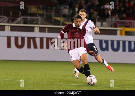 Turin, Italie. 03 mai 2024. Ricardo Rodriguez (Torino FC) lors du Torino FC vs Bologna FC, match de football italien Serie A à Turin, Italie, 03 mai 2024 crédit : Agence photo indépendante/Alamy Live News Banque D'Images