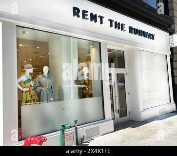 Louer le magasin de détail Runway, extérieur du bâtiment, West 15th Street, Chelsea, New York City, New York, États-Unis Banque D'Images