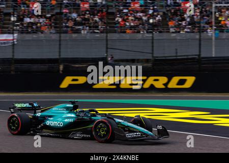 Circuit de Suzuka, 6 avril 2024 : lance Stroll (CAN) d'Aston Martin lors du Grand Prix de formule 1 du Japon 2024. Banque D'Images