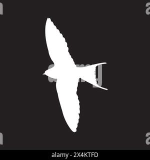 Modèle de conception d'illustration vectorielle de logo avalé. Illustration de Vecteur