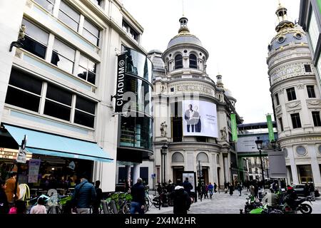 Au printemps Haussmann - Paris - France Banque D'Images