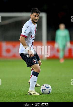 Turin, Italie. 03 mai 2024. Riccardo Orsolini du Bologna FC pendant le match de Serie A 2023/24 entre le Torino FC et le Bologna FC au stade Olimpico Grande Torino le 03 mai 2024 à Turin, Italie - ph Giuliano Marchisciano pendant le Torino FC vs Bologna FC, football italien Serie A match à Turin, Italie, 03 mai 2024 crédit: Agence photo indépendante/Alamy Live News Banque D'Images