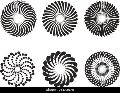 Motif circulaire icône dessin de symbole d'illustration vectorielle Illustration de Vecteur