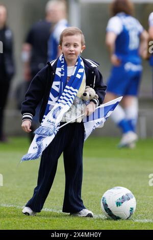 Gand, Belgique. 04 mai 2024. Cette photo montre un match de football entre KAA Gent Ladies et Club YLA, samedi 04 mai 2024 à la Chillax Arena de Gand, le jour 7 du play-off Group A de la compétition féminine de Super League. BELGA PHOTO KURT DESPLENTER crédit : Belga News Agency/Alamy Live News Banque D'Images