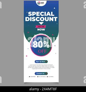 Gym et fitness modèle de newsletter par e-mail. Ou modèle d'interface utilisateur de fitness minimal et conception de bannière de rouleau de gymnastique de fitness de standee d'affaires Illustration de Vecteur