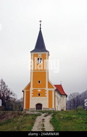 Chapelle notre-Dame des neiges à Risvica, Croatie Banque D'Images