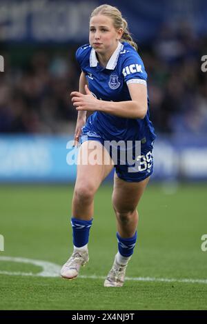 Everton FC v Spurs FC Barclays Womens Super League WALTON HALL PARK STADIUM, ANGLETERRE - 4 mai 2024 Issy Hobson pendant le match de Super League féminine Barclays entre Everton FC et Spurs FC au Walton Hall Park Stadium le 28 avril 2024 à Liverpool Angleterre. (Photo Alan Edwards) Banque D'Images