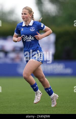 Everton FC v Spurs FC Barclays Womens Super League WALTON HALL PARK STADIUM, ANGLETERRE - 4 mai 2024 Issy Hobson pendant le match de Super League féminine Barclays entre Everton FC et Spurs FC au Walton Hall Park Stadium le 28 avril 2024 à Liverpool Angleterre. (Photo Alan Edwards) Banque D'Images