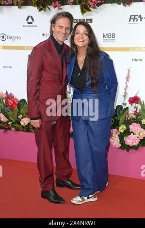 Katja von Garnier mit Ehemann Markus Goller BEI der 74. Verleihung des Deutschen Filmpreises 2024 im Theater am Potsdamer Platz. Berlin, 03.05.2024 Banque D'Images