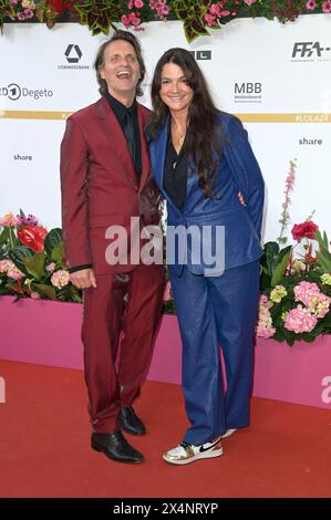 Katja von Garnier mit Ehemann Markus Goller BEI der 74. Verleihung des Deutschen Filmpreises 2024 im Theater am Potsdamer Platz. Berlin, 03.05.2024 Banque D'Images