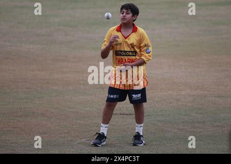 Bangladesh-Zimbabwe T20 Series Zimbabwe T20 Team Capitaine Sikandar Raza fils aîné Muhammad EESA tour le Bangladesh avec l'équipe comme il est vu pendant le Banque D'Images