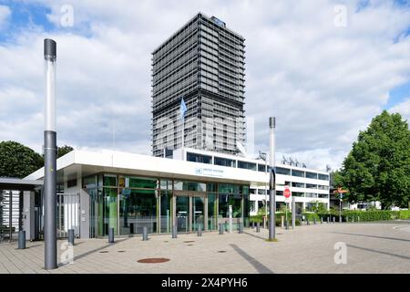 Bonn, Allemagne 03 mai 2024 : bâtiments du Campus des Nations Unies, le centre des organisations des Nations Unies à Bonn Banque D'Images