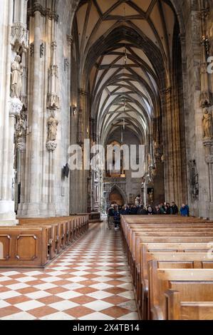 Vienne, Autriche, orgue en la Cathédrale d'Étienne Banque D'Images