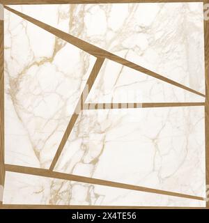 Décor géométrique sans couture en bois, marbre, béton, ciment et pierre Banque D'Images