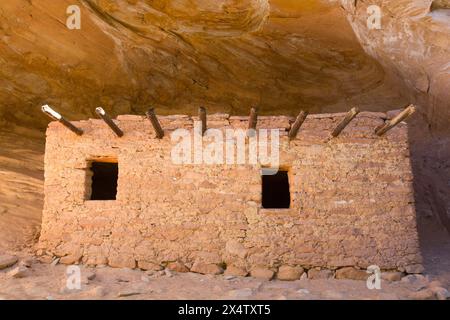 The Doll House, ancestral (Anasazi) Pueblo building, 1150-1250 AD, Bears Ears National Monument, Cedar Mesa, Utah, États-Unis Banque D'Images