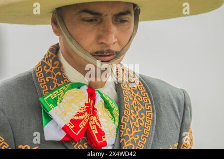 Santa Monica, États-Unis. 04 mai 2024. Patrimoine culturel mexicain-américain diversité, Cinco de Mayo est la célébration annuelle de la victoire du Mexique sur le second Empire français à la bataille de Puebla en 1862. (Photo d'Alberto Sibaja/Pacific Press) crédit : Pacific Press Media production Corp./Alamy Live News Banque D'Images