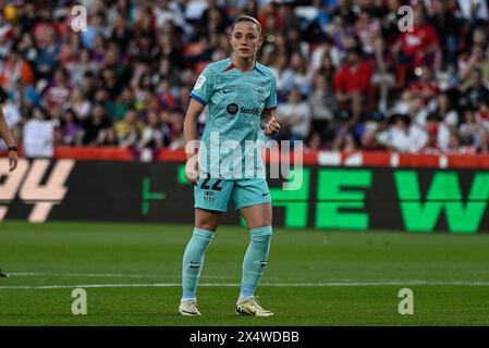 Grenade, Grenade, Espagne. 4 mai 2024. Ona Batlle du FC Barcelona Femenino lors du match de Liga F entre Granada CF Femenino - FC Barcelona Femenino au Nuevo Los CÃrmenes Stadium le 04 mai 2024 à Grenade, Espagne. (Crédit image : © José M Baldomero/Pacific Press via ZUMA Press Wire) USAGE ÉDITORIAL SEULEMENT! Non destiné à UN USAGE commercial ! Banque D'Images