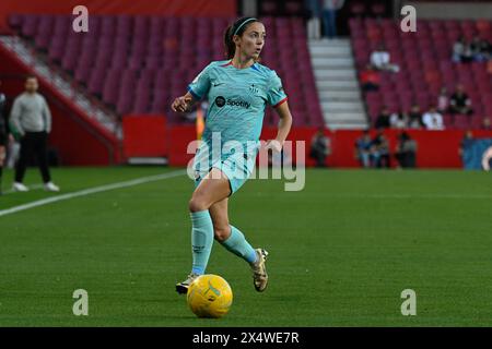 Grenade, Grenade, Espagne. 4 mai 2024. Aitana BonmatÃ- du FC Barcelona Femenino lors du match de Liga F entre Granada CF Femenino - FC Barcelona Femenino au Nuevo Los CÃrmenes Stadium le 04 mai 2024 à Grenade, Espagne. (Crédit image : © José M Baldomero/Pacific Press via ZUMA Press Wire) USAGE ÉDITORIAL SEULEMENT! Non destiné à UN USAGE commercial ! Banque D'Images